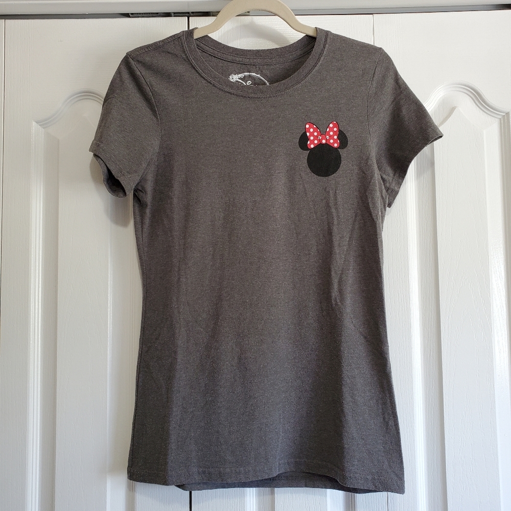 Minnie Mouse t-shirt, silhouette on back